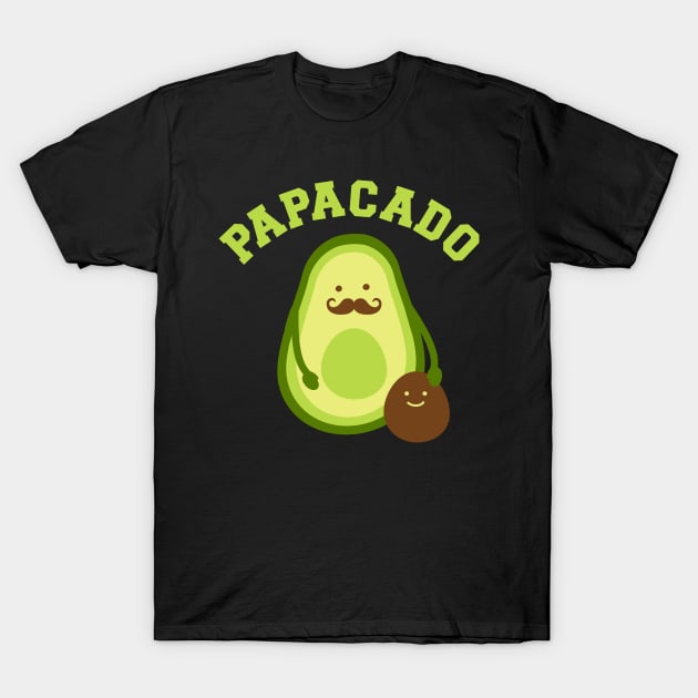 Papacado funny gift for new dad or daddy announcement T-Shirt by Designzz